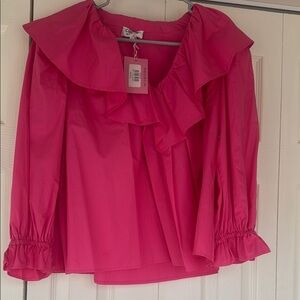 Nwt pink Crosby by mollie Burch Camden top